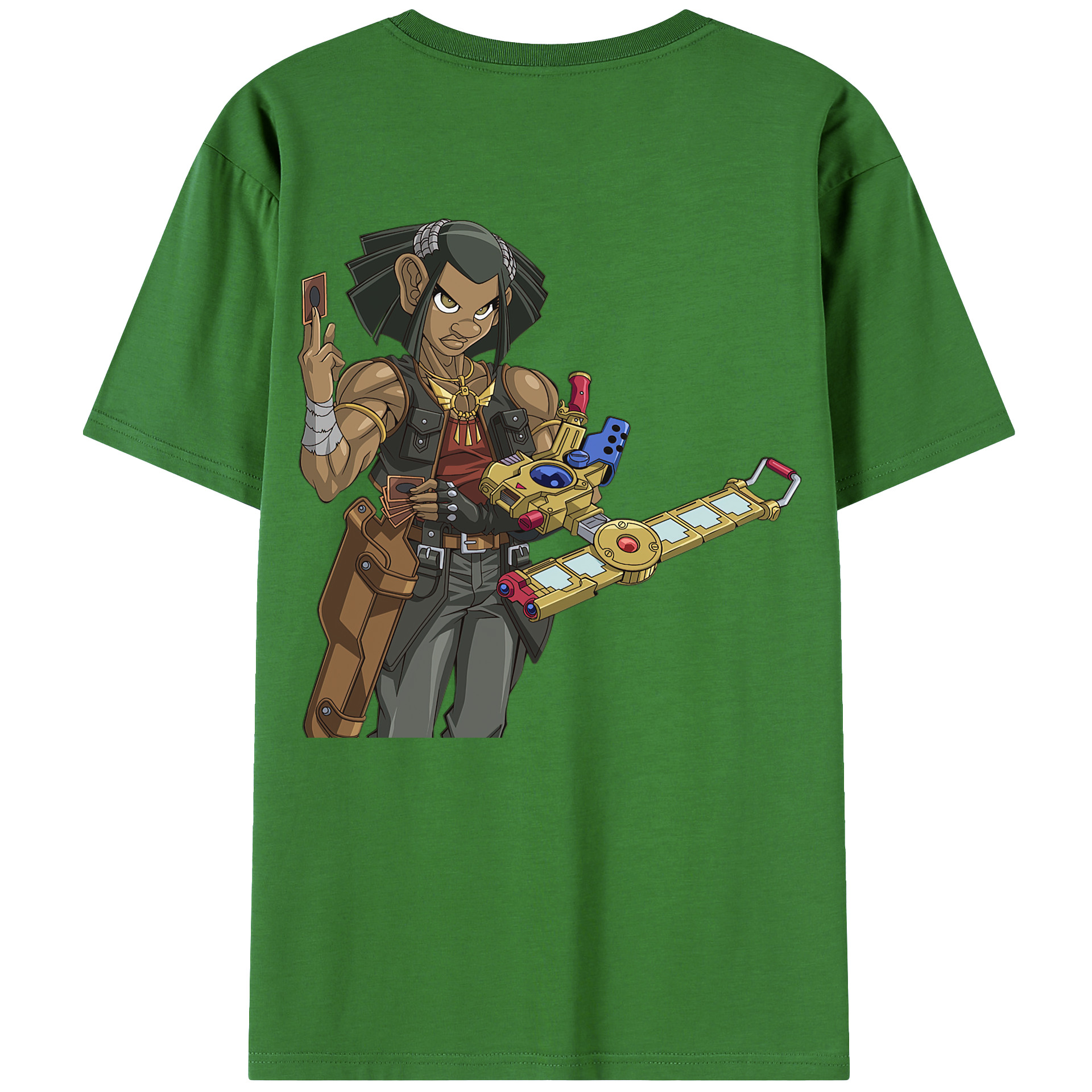（画像用） 遊☆戯☆王 Yu-Gi-Oh! レディース半袖Tシャツ(バックプリント)